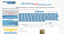 Desktop Screenshot of allpostersandprints.com